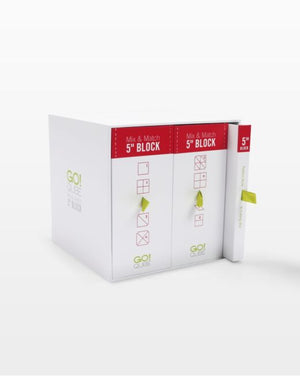 Accuquilt Go! Qube Mix & Match 5" Block