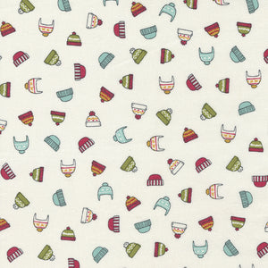 Snowkissed patterned cotton quilting fabric by Moda