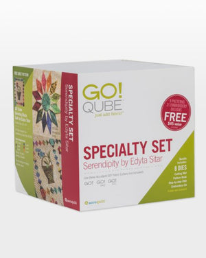 Accuquilt Go! Qube Speciality Set-Serendipity by Edyta Sitar