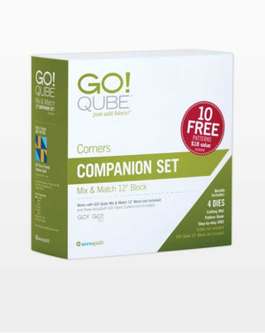 Accuquilt Go! Qube 12" Companion Set-Corners