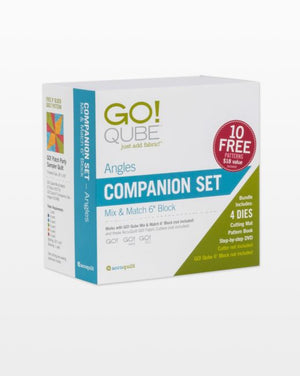 Accuquilt Go! Qube 6" Companion Set-Angles