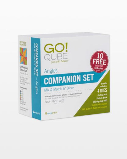 Accuquilt Go! Qube 6" Companion Set-Angles
