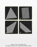 Accuquilt Go! Qube 9" Companion Set-Angles