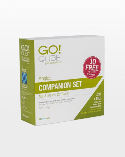 Accuquilt Go! Qube 12" Companion Set-Angles
