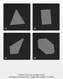Accuquilt Go! Qube 10" Companion Set-Angles