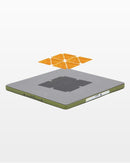 Accuquilt GO! Half Square Triangle (Finished Size 1½")