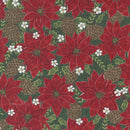 Moda Holly Berry Tree Farm