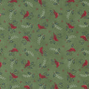 Moda Holly Berry Tree Farm