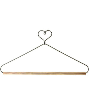 Ackfeld 4" Heart Hanger with Dowel