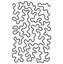 Quilting Creations Stencil 11½" Puzzle Stipple