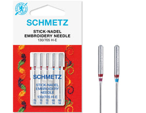 Schmetz Embroidery Needles Pack of 5