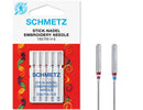 Schmetz Embroidery Needles Pack of 5