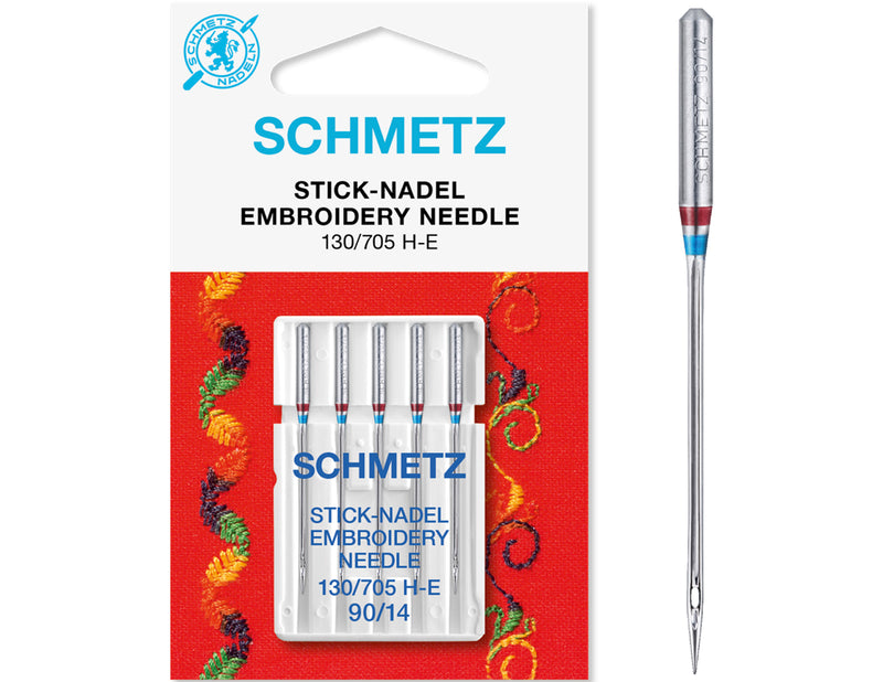 Schmetz Embroidery Needles Pack of 5