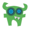 Crossover Bobbin Monster Set of 6 Dies