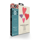 Crafters Edge Whimsical Hearts Set of 4 Fabric Cutting Dies