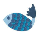 Crossover Fancy Fish Set of 4 Dies