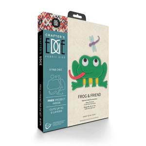 Crafters Edge Frog & Friend Set of 8 Fabric Cutting Dies
