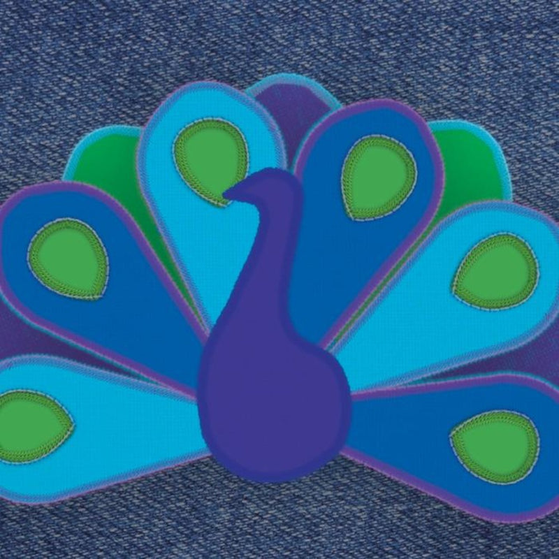 Crafters Edge Peacock Set of 4 Fabric Cutting Dies