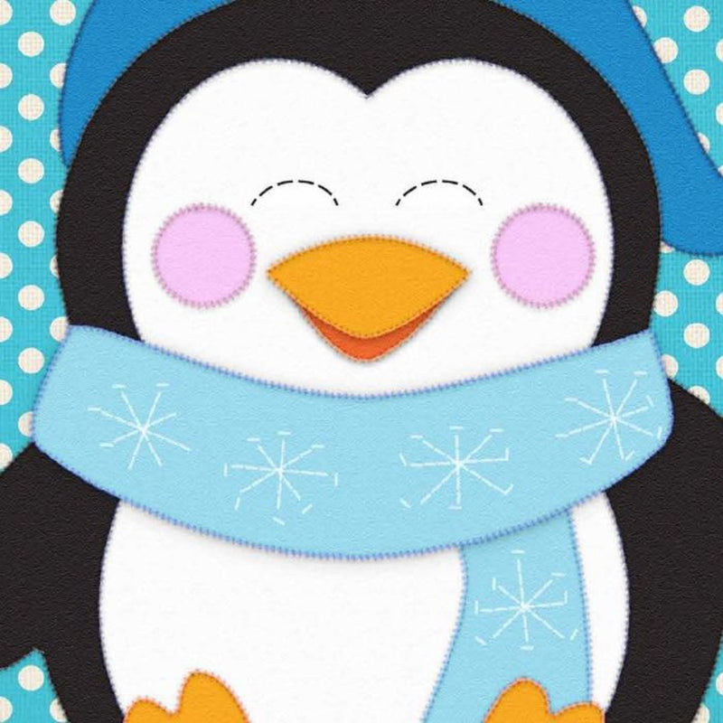 Crafters Edge Playful Penguin Set of 9 Fabric Cutting Dies
