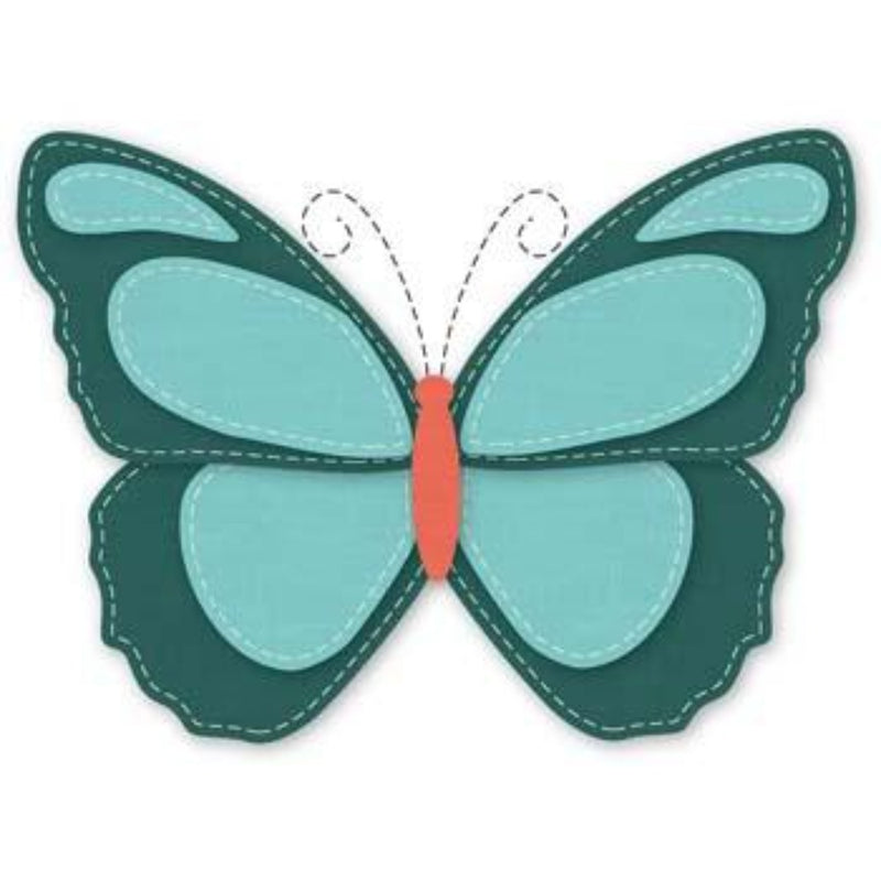 Crossover Large Butterfly Set of 6 Dies