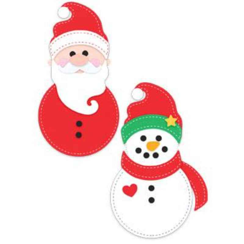 Crossover Santa/Snowman Die