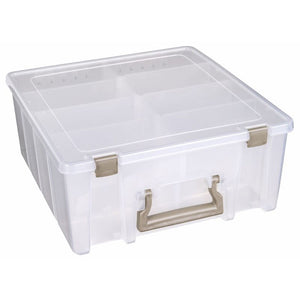 Artbin Super Satchel Double Deep (Removable Dividers) | Quilting & Sewing