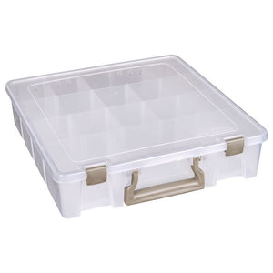 Artbin Super Satchel Standard 6 Compartment - front view closed
