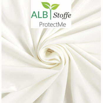 Albstoffe Protect-Me Trevira Bioactive Tec Fabric White 0.5
