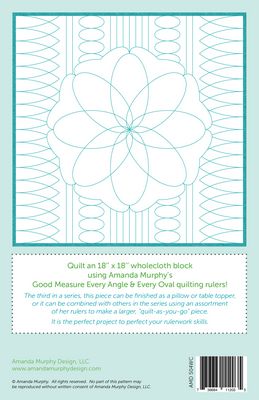 Amanda Murphy Wholecloth Quilting Ideas Pattern Booklets