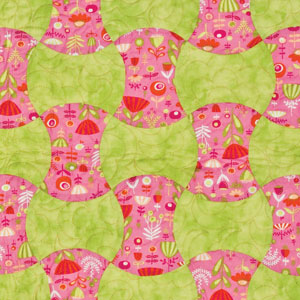 Accuquilt Go! Apple Core  (Finished 6¼")