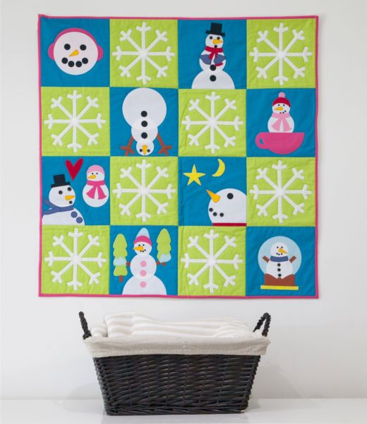 AccuQuilt GO! die (8" Finished) - die for fast precise multi-layer fabric cutting - in use