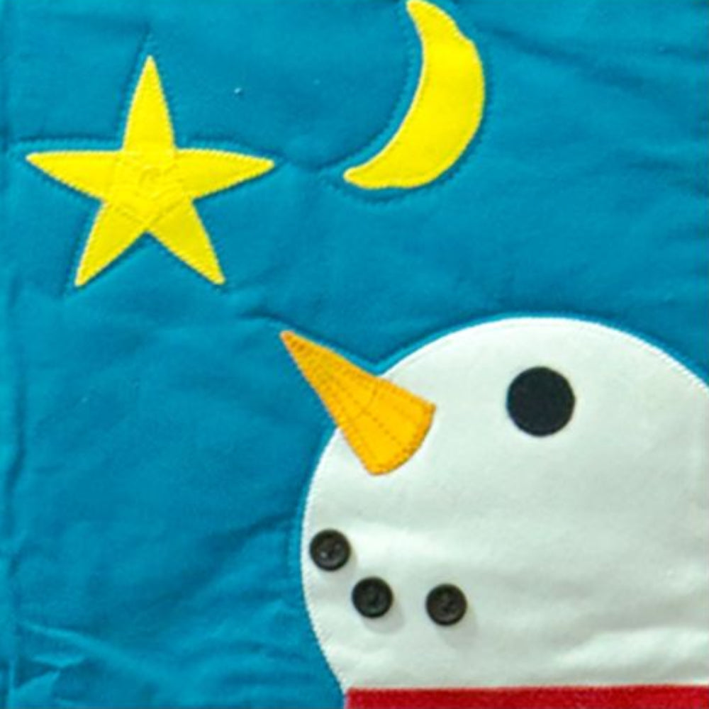 AccuQuilt GO! die (8" Finished) - die for fast precise multi-layer fabric cutting - in use