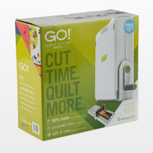 Go! Baby fabric cutter starter set w/travel shops bag and extra dies