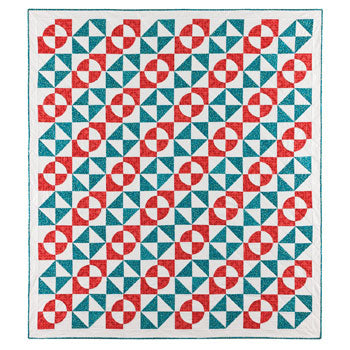 Accuquilt Go! Drunkards Path  (4" Finished Block)