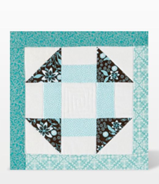 AccuQuilt GO! Churn Dash (9" Finished) die - quilting shapes cut with precision and speed