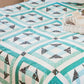 AccuQuilt GO! Churn Dash (9" Finished) die - quilting shapes cut with precision and speed
