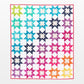 AccuQuilt GO! Rising Star 10" Finished die - assembled 10" Rising Star block quilt hanging