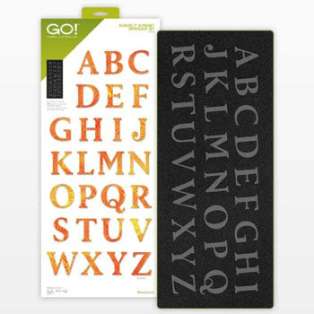 Accuquilt Go! Classic 2" Alphabet Uppercase Set