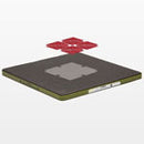 Accuquilt GO! Qube Half Square Triangle Dies 10"x10" Board Dies