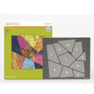 Accuquilt Go! Big Crazy Quilt-10" Finished