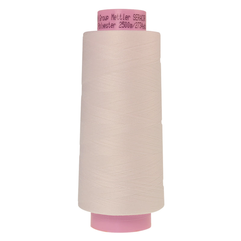 Mettler Polyester Seracor Thread 70/2 2500m White 2000