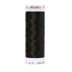 Mettler Polysheen Thread 40wt 200m Black 0020