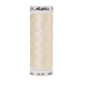 Mettler Polysheen Thread 40wt 200m Eggshell 0101