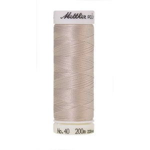 Mettler Polysheen Thread 40wt 200m Saturn Grey 0182