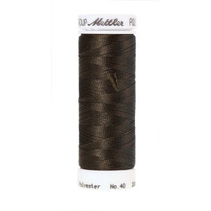 Mettler Polysheen Thread 40wt 200m Umber 0465
