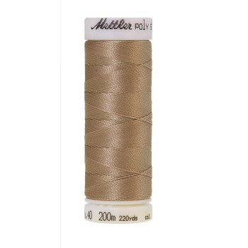 Mettler Polysheen Thread 40wt 200m Gravel 0874