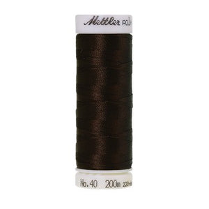 Mettler Polysheen Thread 40wt 200m Mahogany 1366