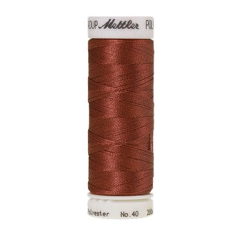 Mettler Polysheen Thread 40wt 200m Rusty Rose 1543