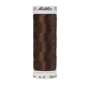 Mettler Polysheen Thread 40wt 200m Espresso 1565