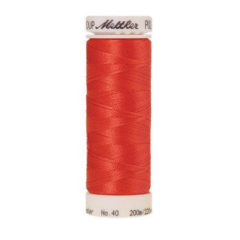 Mettler Polysheen Thread 40wt 200m Red Berry 1701